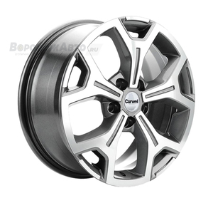 Khomen Wheels KHW1710 6,5*17 5/114,3 ET50 d67,1 Gray-FP