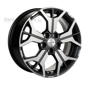 Khomen Wheels KHW1715 7*17 5/114,3 ET39 d60,1 Black-FP